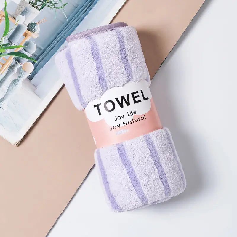 Thick Coral Velvet Face Bathing Towel (1pc)