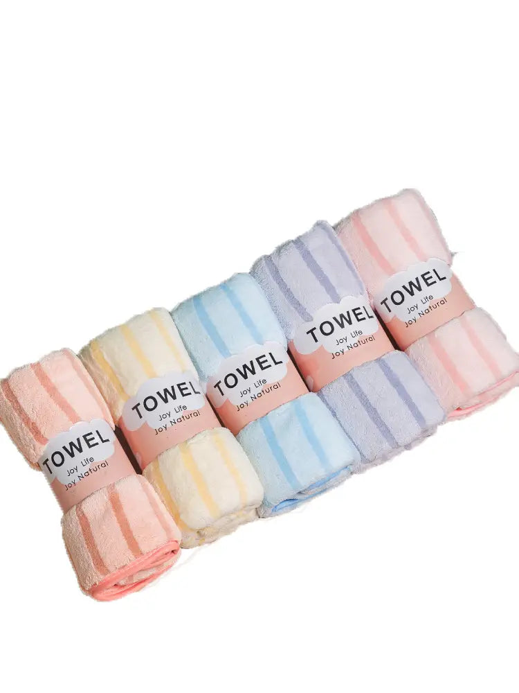 Thick Coral Velvet Face Bathing Towel (1pc)