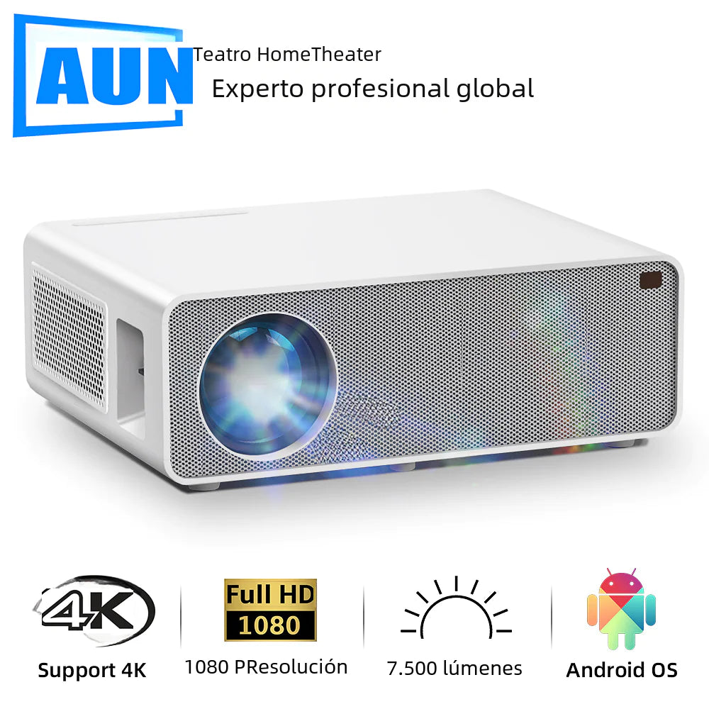 AKEY7 1080P LED Projector 7500 Lumens 4K Support