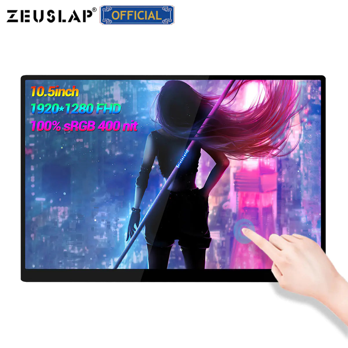 ZEUS 16" 2.5K 144Hz Portable Touchscreen Monitor